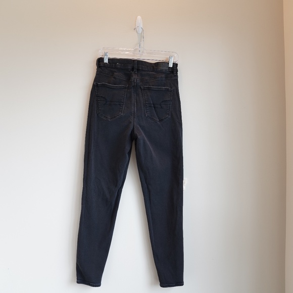 American Eagle Next Level Stretch distressed black jeggings - Picture 4 of 4